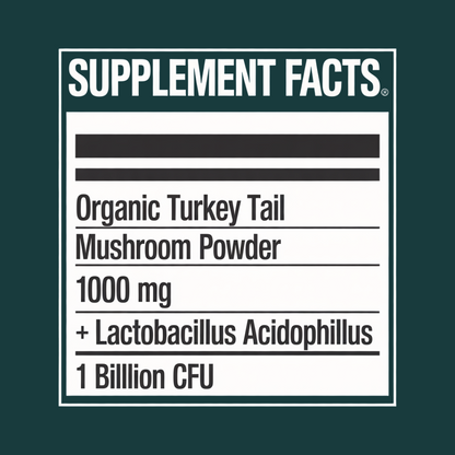 Turkey Tail + Probiotic Scoops